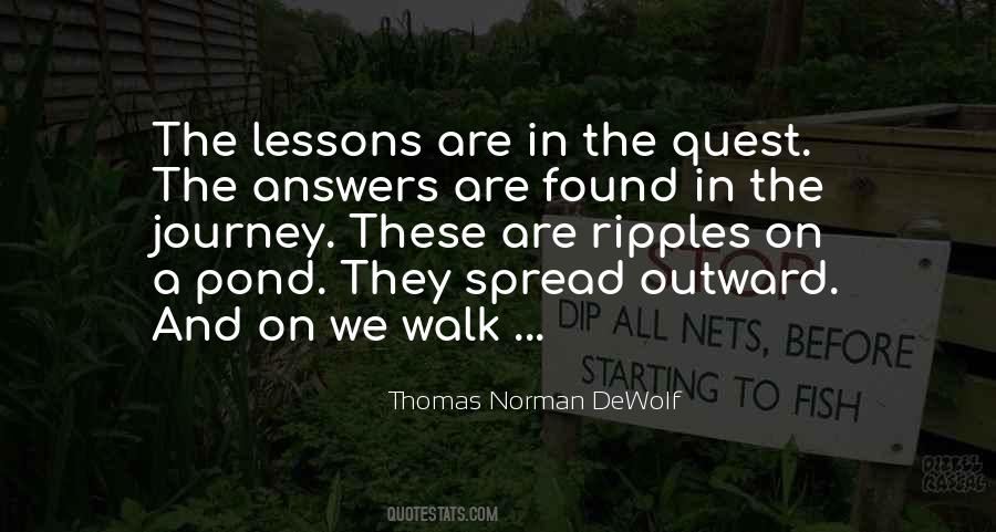 Walk Journey Quotes #183786