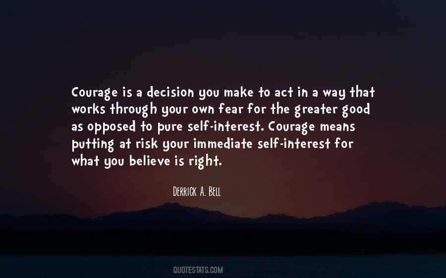 Courage To Act Quotes #483876