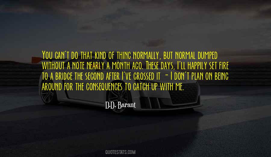 Quotes About Burning A Bridge #52186