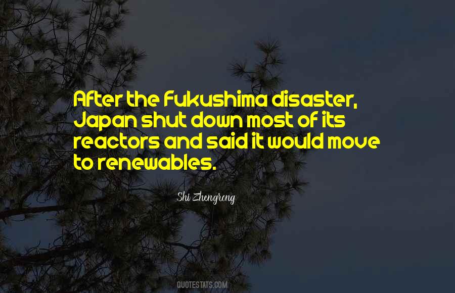 Fukushima Disaster Quotes #795831