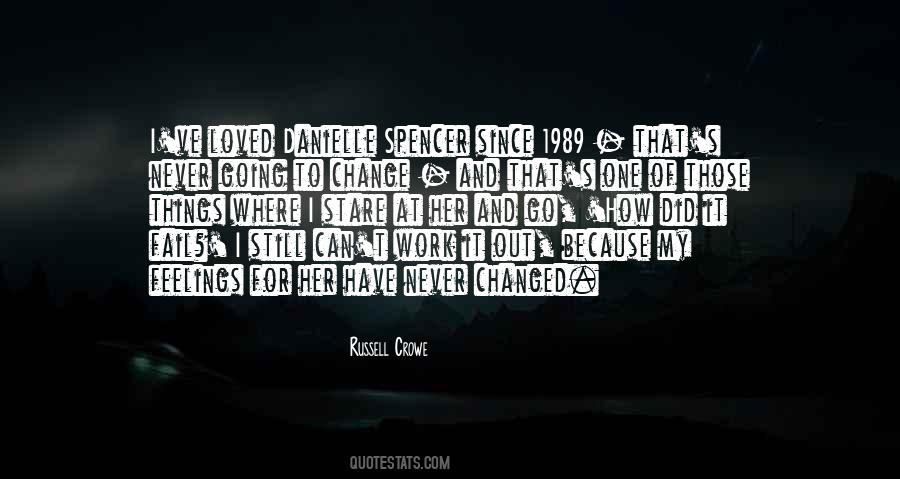 How Things Have Changed Quotes #1461029