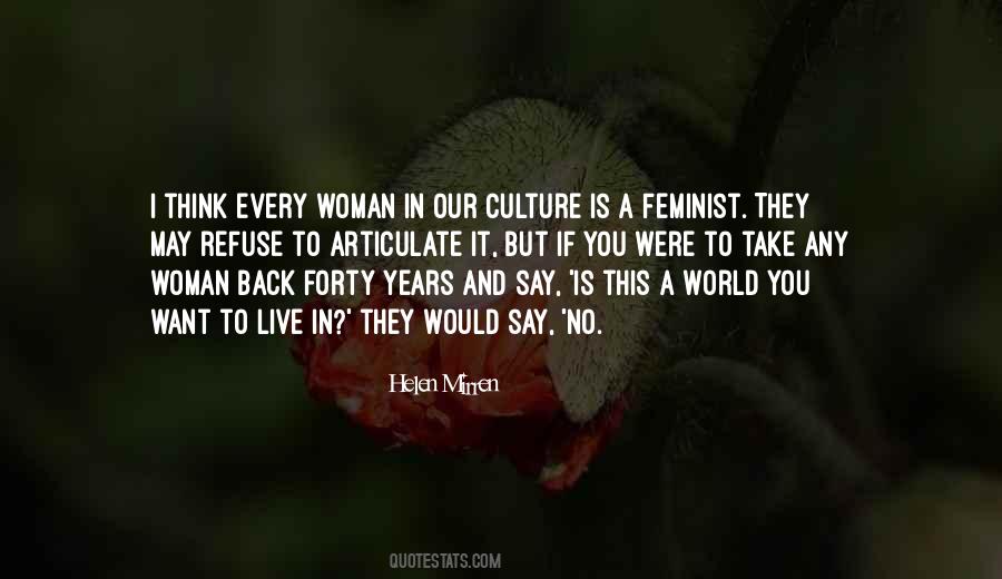 Feminist Women Quotes #1559494