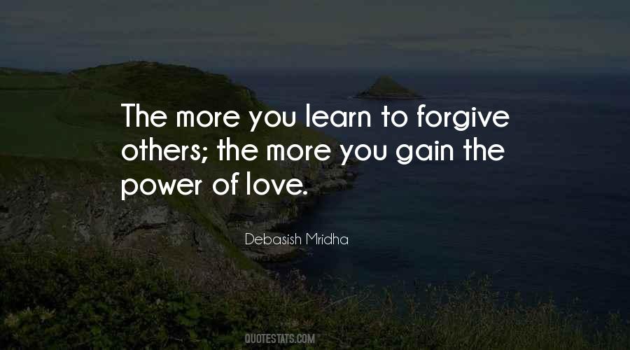 Learn To Forgive Yourself Quotes #1091289