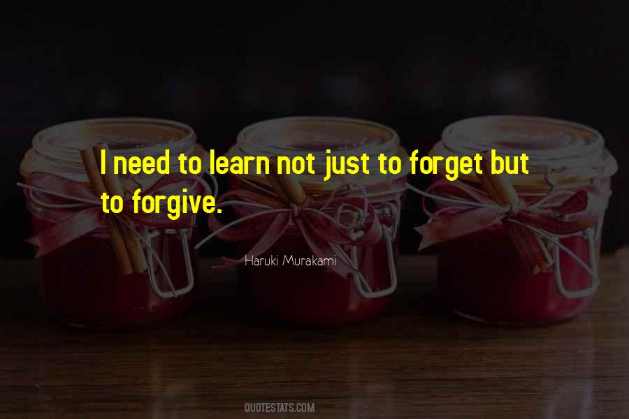 Learn To Forgive Yourself Quotes #1117830