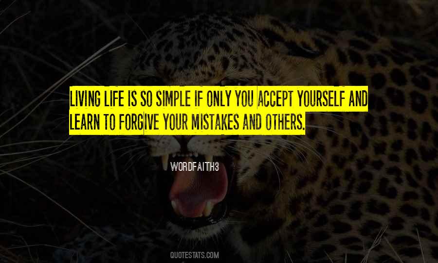 Learn To Forgive Yourself Quotes #1735364