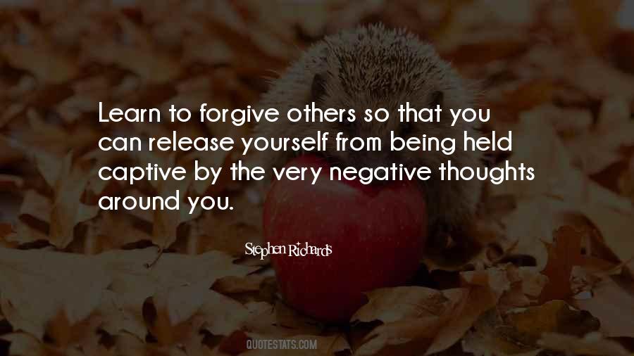 Learn To Forgive Yourself Quotes #894749