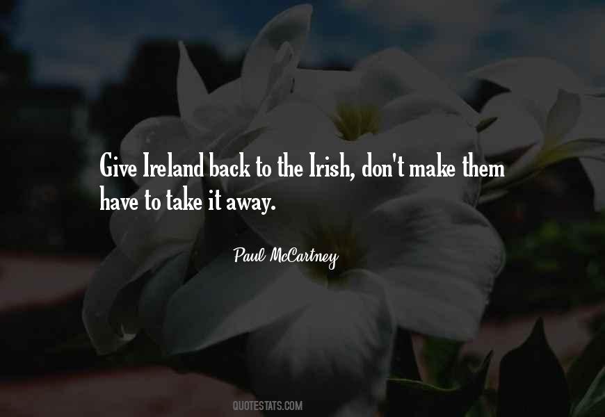 Give It Back Quotes #152380