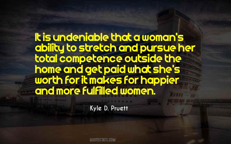 Fulfilled Woman Quotes #1755896