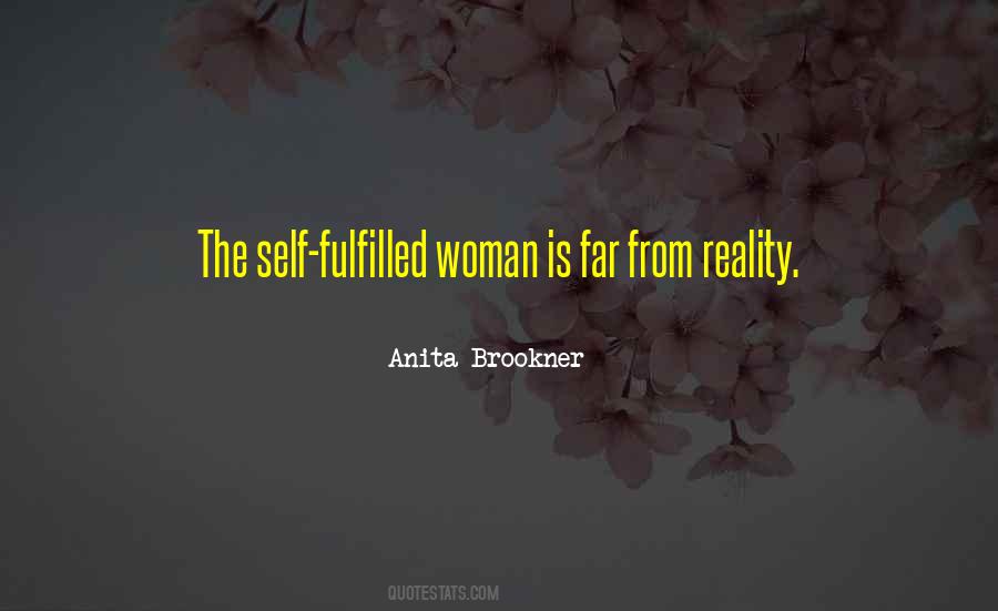 Fulfilled Woman Quotes #195074
