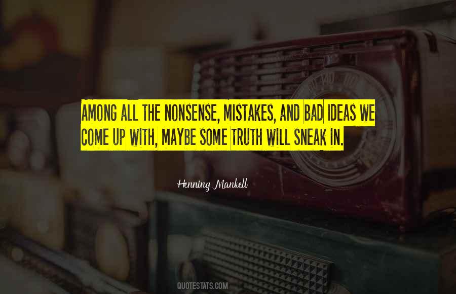 Bad Mistakes Quotes #279245