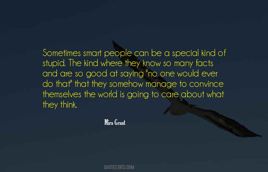 Smart World Quotes #1386771