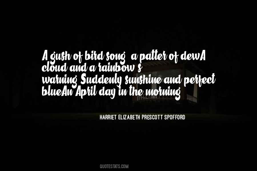 April Morning Quotes #46581