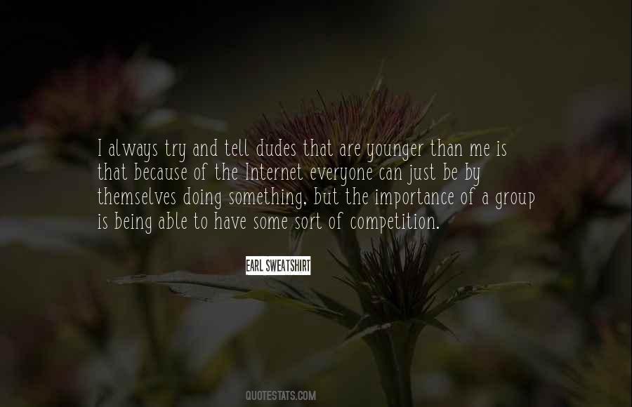This Is Not A Competition Quotes #33411