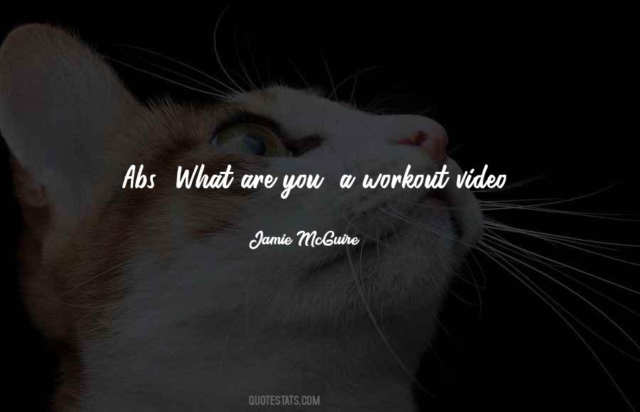 Workout Video Quotes #473118