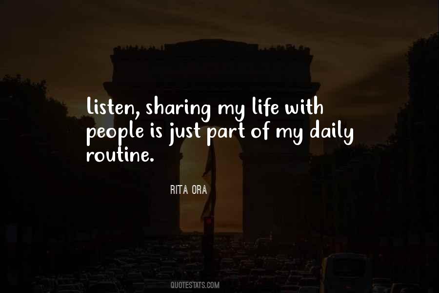 Your Daily Routine Quotes #929822