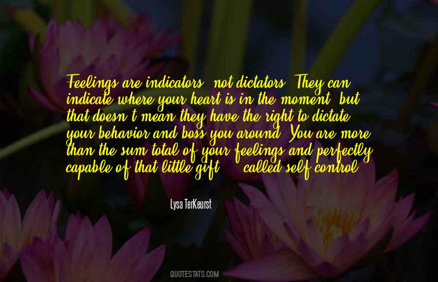 Have Self Control Quotes #1001802
