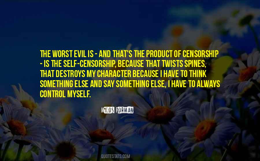 Have Self Control Quotes #1504794