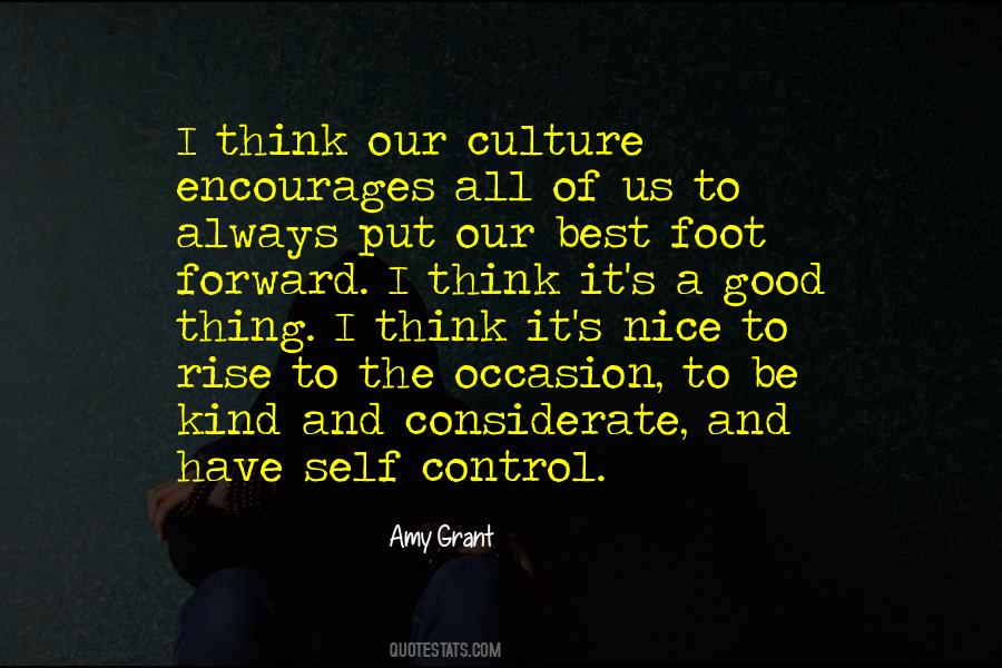 Have Self Control Quotes #160676