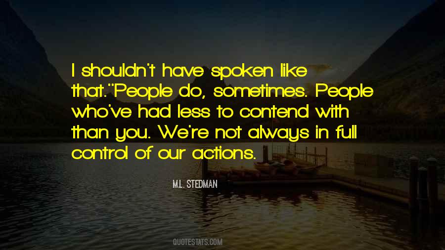 Have Self Control Quotes #241724