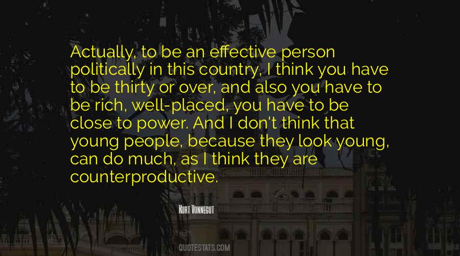 Effective Person Quotes #1621176