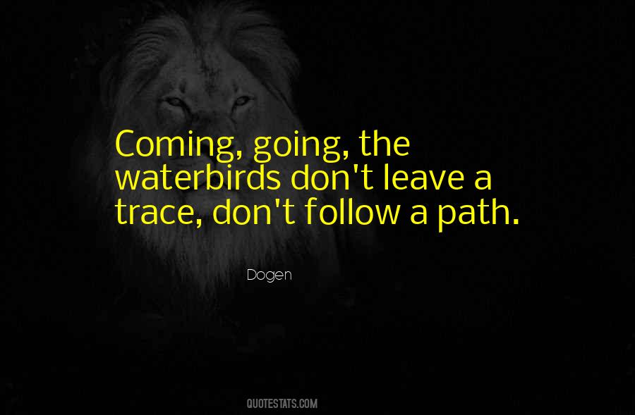 Follow My Own Path Quotes #555944
