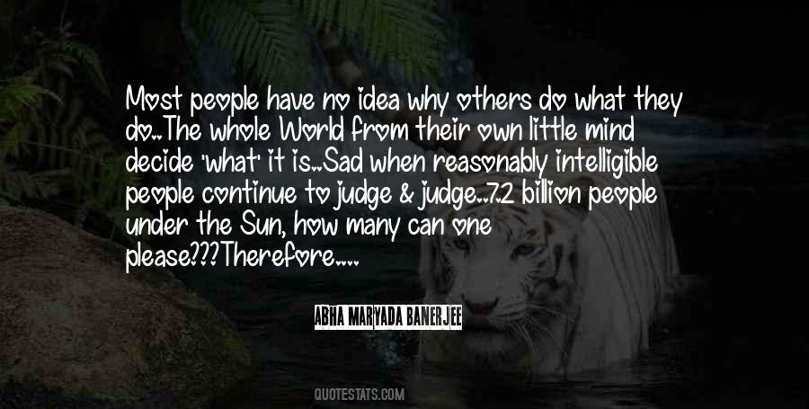 Own Sad Quotes #1124207