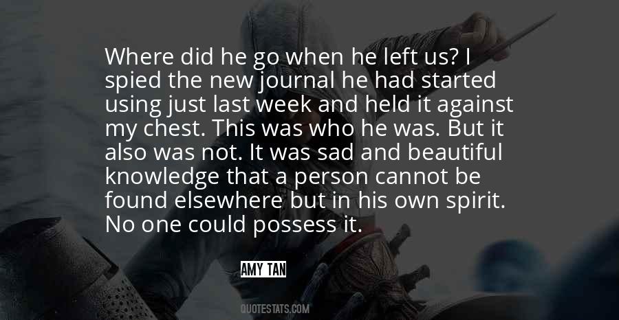 Own Sad Quotes #1226361