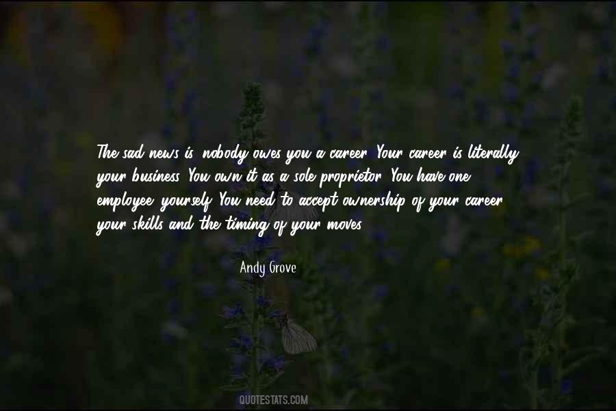 Own Sad Quotes #290979