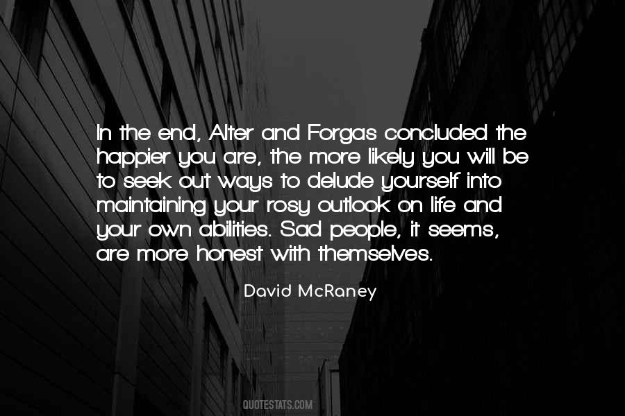 Own Sad Quotes #356061