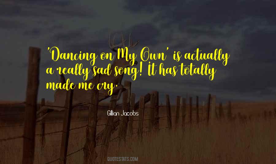 Own Sad Quotes #396016