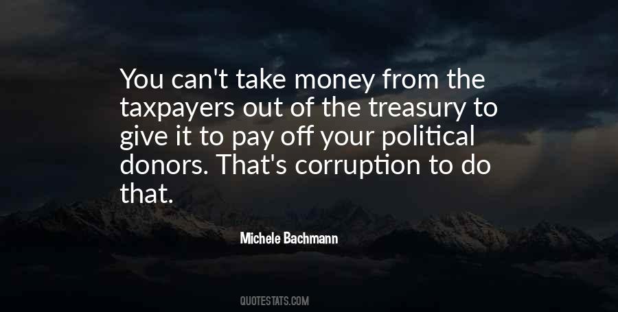 Corruption Money Quotes #50346