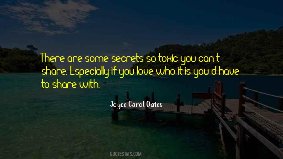 Love Toxic Quotes #375704