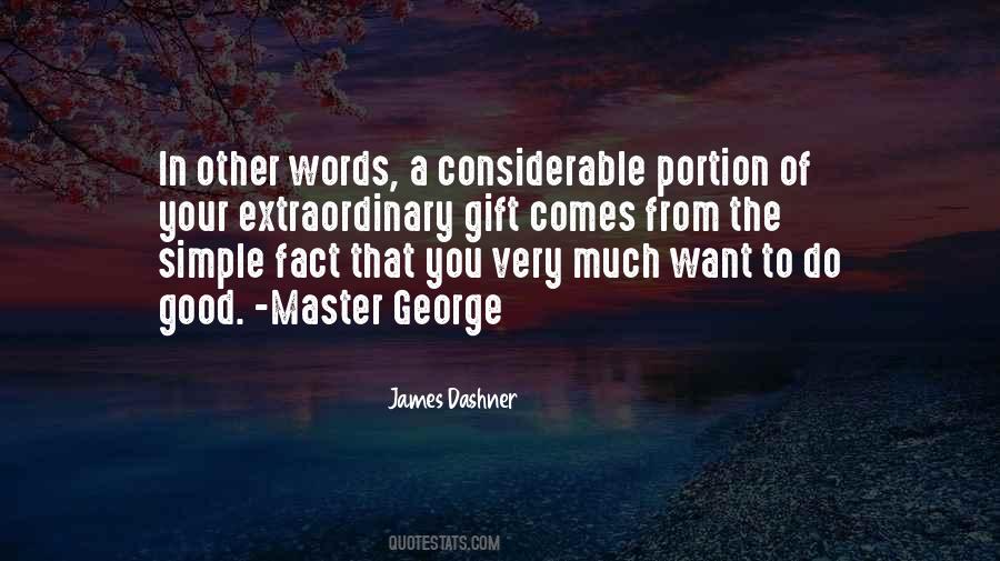 Quotes About The Gift Of Words #954236