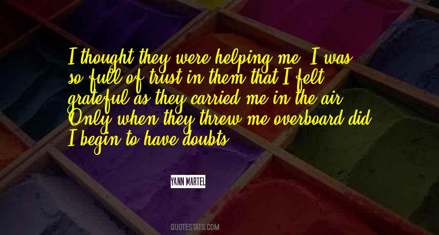 Full Of Doubts Quotes #752116