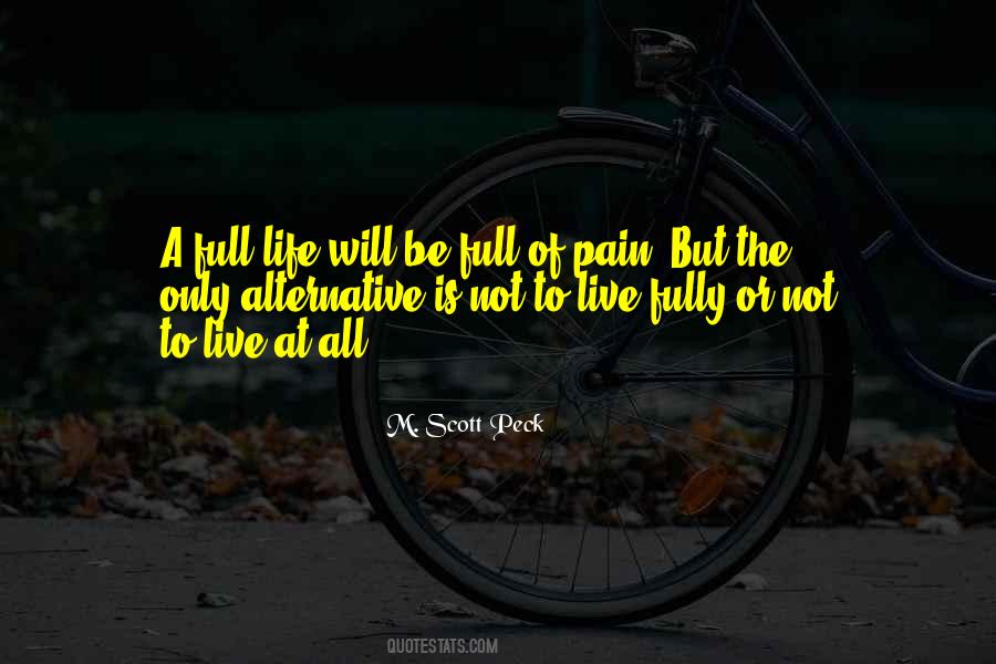 Full Of Pain Quotes #1609857