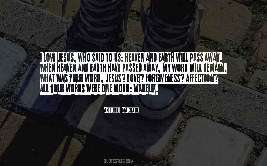Jesus My Love Quotes #1202429