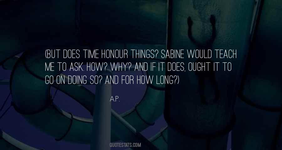 For How Long Quotes #1470409