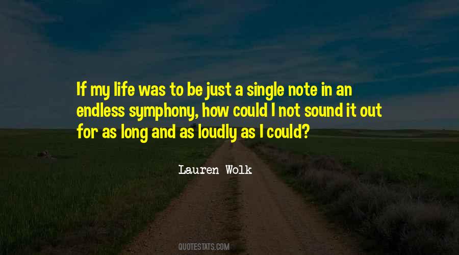 For How Long Quotes #629494