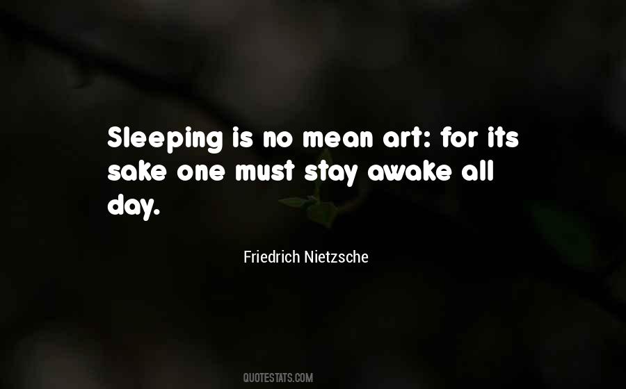 Sleeping Less Quotes #49675