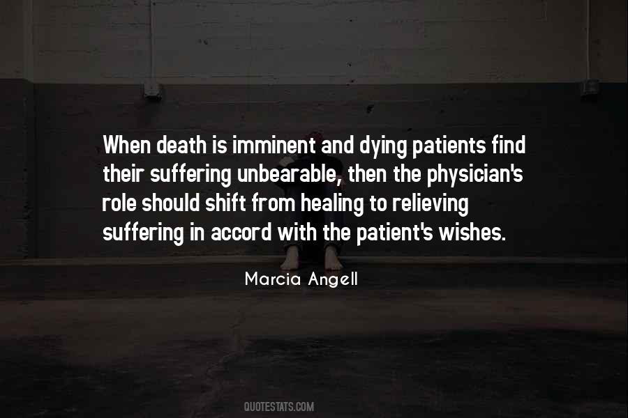 Patient Dying Quotes #268504