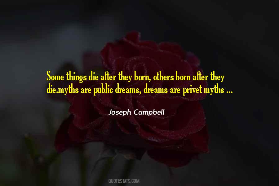 Dreams Die Quotes #226125