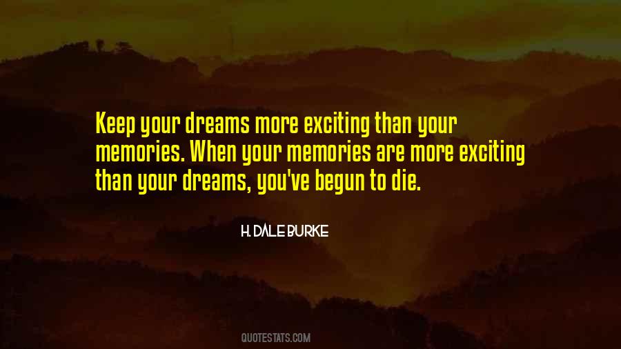 Dreams Die Quotes #269225