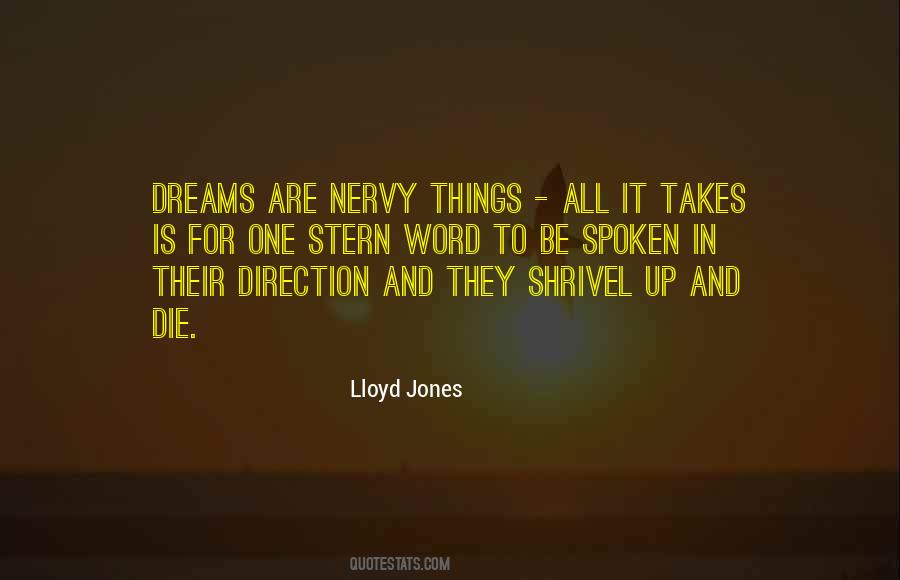 Dreams Die Quotes #297393