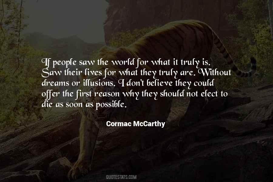Dreams Die Quotes #762372