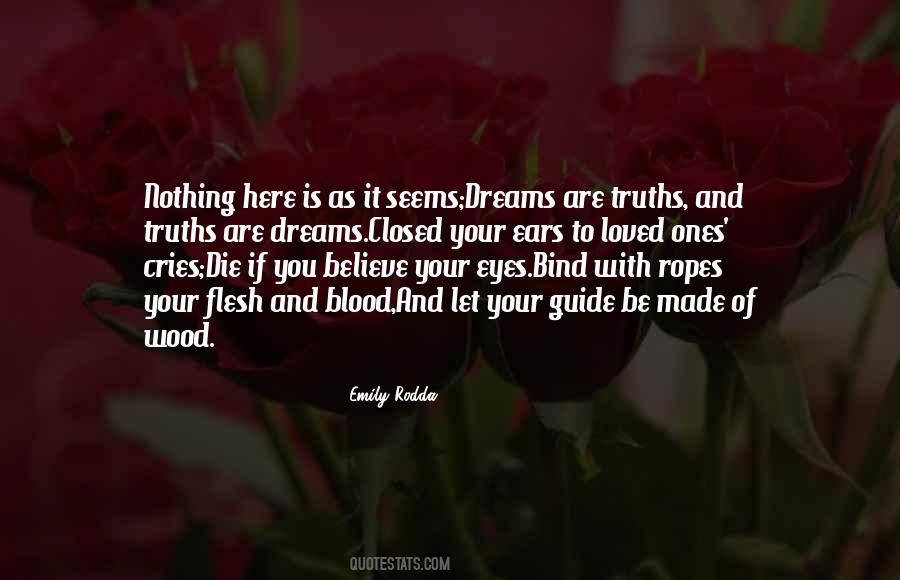 Dreams Die Quotes #772338