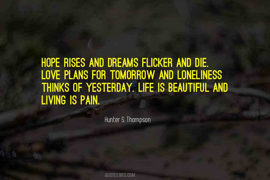 Dreams Die Quotes #795941