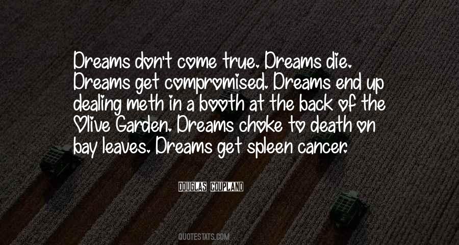 Dreams Die Quotes #799460