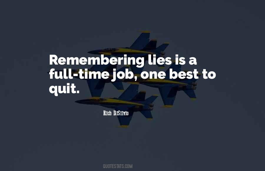 Full Time Job Quotes #112374