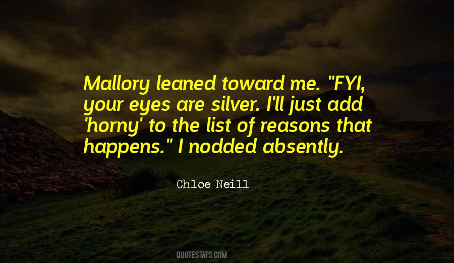 Silver Eyes Quotes #1029633