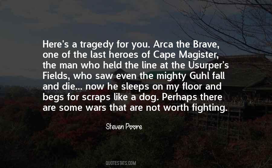 When Heroes Fall Quotes #565089